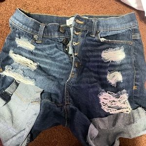 High rise Mom shorts size 5